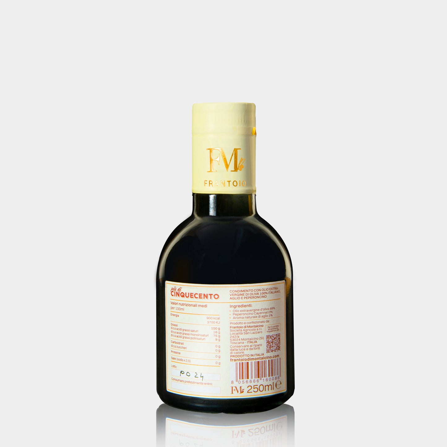 Aglio e peperoncino 250 ml