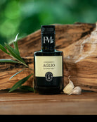 Toscano IGP Garlic olive oil 250 ml — lifestyle photo, Frantoio di Montalcino