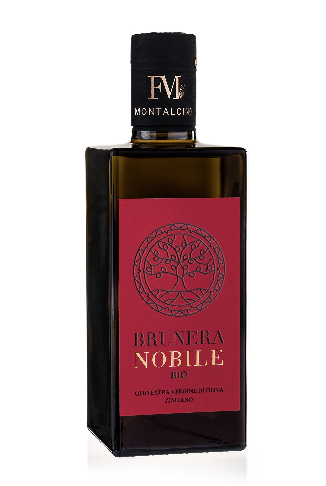 BRUNERA Nobile Bio organic extra virgin olive oil, 500 ml bottle